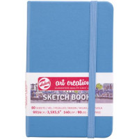 Блокнот для графіки Talens Art Creation 140г 9х14см 80арк Блакитний, Royal Talens