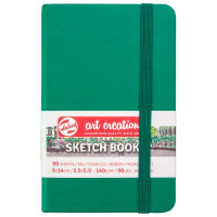 Блокнот для графіки Talens Art Creation 140г 9х14см 80арк Зелений, Royal Talens