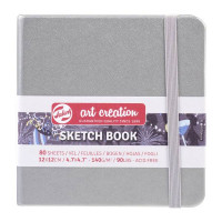 Блокнот для графики Talens Art Creation 140г 12х12см 80л Серебро, Royal Talens