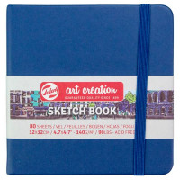 Блокнот для графики Talens Art Creation 140г 12х12см 80л Синий, Royal Talens