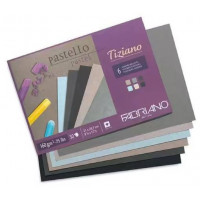 Альбом для пастели Fabriano Tiziano А4 160 г/м2 30 л темные оттенки