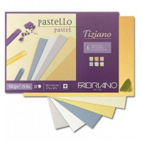 Альбом для пастели Fabriano Tiziano А4 160 г/м2 30 л светлые оттенки