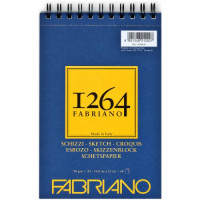 Альбом для малюнка 1264 на спіралі А4 90г 120л, Fabriano
