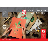 Альбом Mixed Media теплых тонов 180г 50л А3, Royal Talens