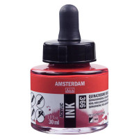 Туш акрилова AMSTERDAM INK, (366) Хінакрідон рожевий, 30мл, Royal Talens