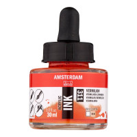 Тушь акриловая AMSTERDAM INK, (311) Киноварь, 30мл, Royal Talens