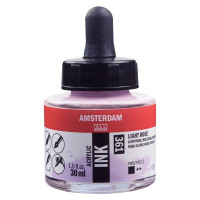 Туш акрилова AMSTERDAM INK, (361) Рожевий світлий, 30мл, Royal Talens