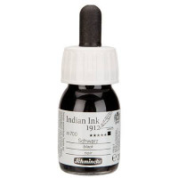 Туш Schmincke Indian Ink 1912 Black, 28 мл