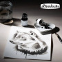 Туш Schmincke Indian Ink 1912 Black, 28 мл