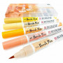 Набір пензлів-ручок Ecoline Brushpen BEIGE PINK 5 кол, Royal Talens