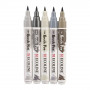 Набір пензлів-ручок Ecoline Brushpen GREY 5 кол, Royal Talens
