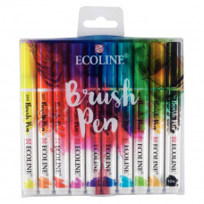 Набір акварельних маркерів Ecoline Brushpen, 10шт, Royal Talens