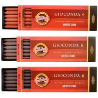 Грифель Gioconda 4373 Сангина 5,6 мм 6 штук, Koh-i-noor