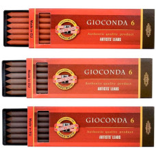Грифель Gioconda 4373 Сангіна 5,6 мм 6 штук, Koh-i-noor