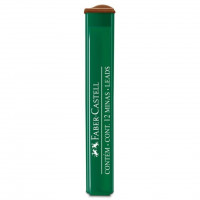 Грифель 0,5мм B 12штук в пеналі OF9125 Faber-Castell