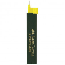 Грифель 0,3мм B Super-Polymer 12штук в пенале 120301 Faber-Castell