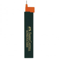 Грифель 0,9мм B Super-Polymer 12штук в пенале 120901 Faber-Castell