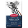 Набір матеріалів для графіки Derwent "Sketching Collection", 12 предметів у металевій коробці