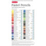 Набір пастельних олівців Derwent "Pastel Pencils" 24 кол. в металевій коробці