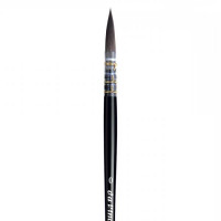 Пензель для акварелі з синтетичного ворсу, кругла №0 серія 498 Extra soft synthetic CASANEO