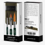 Набір пензлів Escoda Green Travel 3шт серія 1273