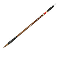 Кисть для каллиграфии из волка с фигурной ручкой S, Hunsan Binzuan