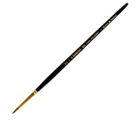 Кисть REMBRANDT серия 100 для акварели красный колонок круглая №2 короткая ручка