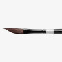 Кисть для акварелі 3012S №1 / 4 Black Velvet Silver Brush