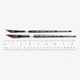 Кисть для акварелі 3012S №1 / 4 Black Velvet Silver Brush