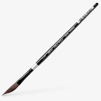 Кисть для акварелі 3012S №1 / 4 Black Velvet Silver Brush