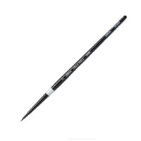Кисть для акварелі 3000S №2 Black Velvet Silver Brush