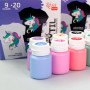 Акрилові фарби для тканини Unicorn 9 кольорів по 20 мл, Rosa Talent