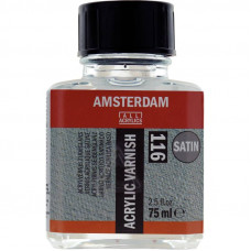 Лак для акрилових та масляних фарб 116 AMSTERDAM, сатиновий, 75мл, Royal Talens