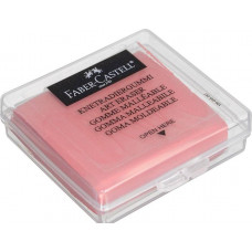 Ластик клячка цветная Faber-Castell в пластиковом чехле, 127321