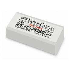 Ластик PVC-Free, Faber-Castell белый виниловый 7086-48