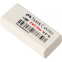 Ластик PVC-Free, Faber-Castell белый виниловый 7086-30