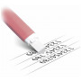 Ластик Penac Tri Eraser ET0401-28 рожевий у пластиковому тримачі