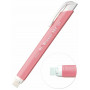 Ластик Penac Tri Eraser ET0401-28 рожевий у пластиковому тримачі