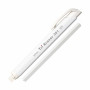 Ластик Penac Tri Eraser ET0401-01 білий у пластиковому тримачі