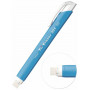 Ластик Penac Tri Eraser ET0401-25 блакитний у пластиковому тримачі