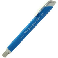 Ластик Penac Tri Eraser ET0401-25 блакитний у пластиковому тримачі