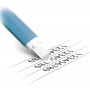 Ластик Penac Tri Eraser ET0401-25 блакитний у пластиковому тримачі