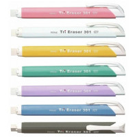 Ластик Penac Tri Eraser ET0401 у пластиковому тримачі