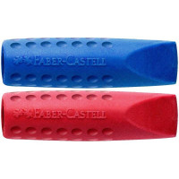 Ластик-колпачок Faber-Castell Grip 2001 цветной 2 штуки -187001