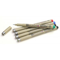 Линер Pigma Micron 05 Зеленый Sakura, Япония