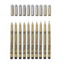 Набір лінерів PIGMA Micron 10 штук Чорні, Sakura