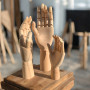 Манекен Кисть руки ліва 30см, D.K.ArtCraft