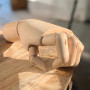 Манекен Кисть руки ліва 30см, D.K.ArtCraft