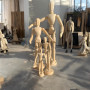 Манекен (чоловічий), дерево, висота 30,48см., D.K.ART & CRAFT