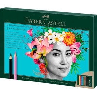 Подарочные карандаши Faber-Castell Polychromos 17 цветов с аксессуарами